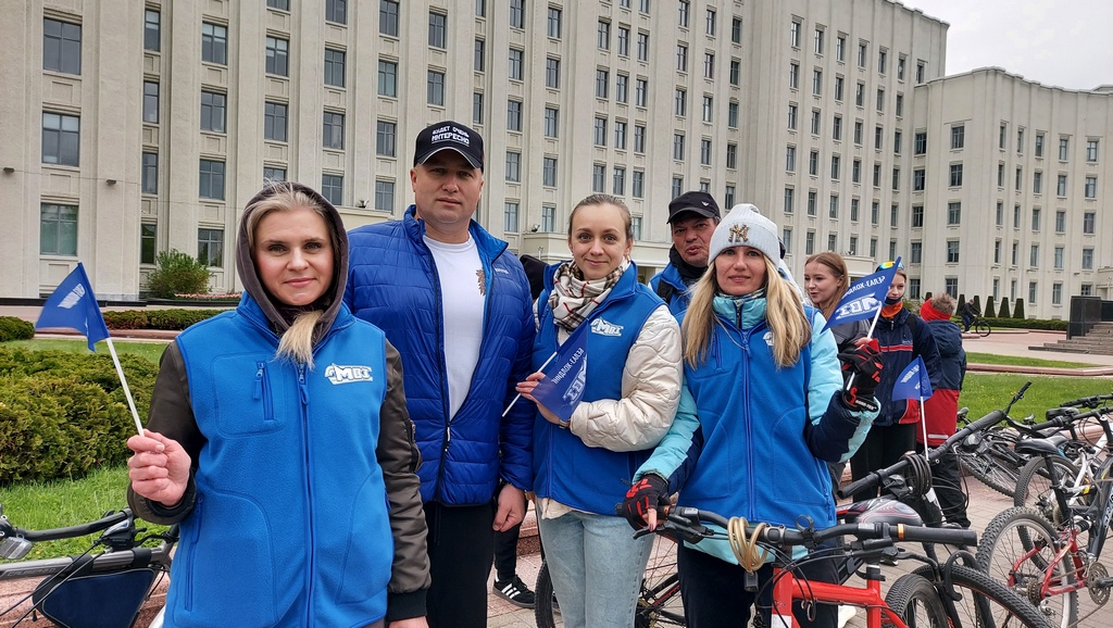 Большой городской велопробег , посвященный 80-летию Великой Победы