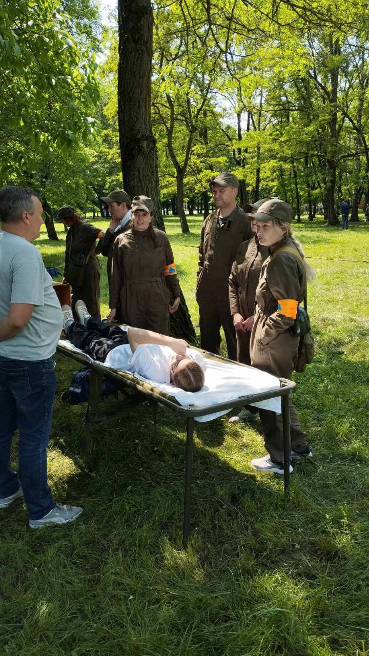 Соревнование на лучшую санитарную дружину г.Могилева