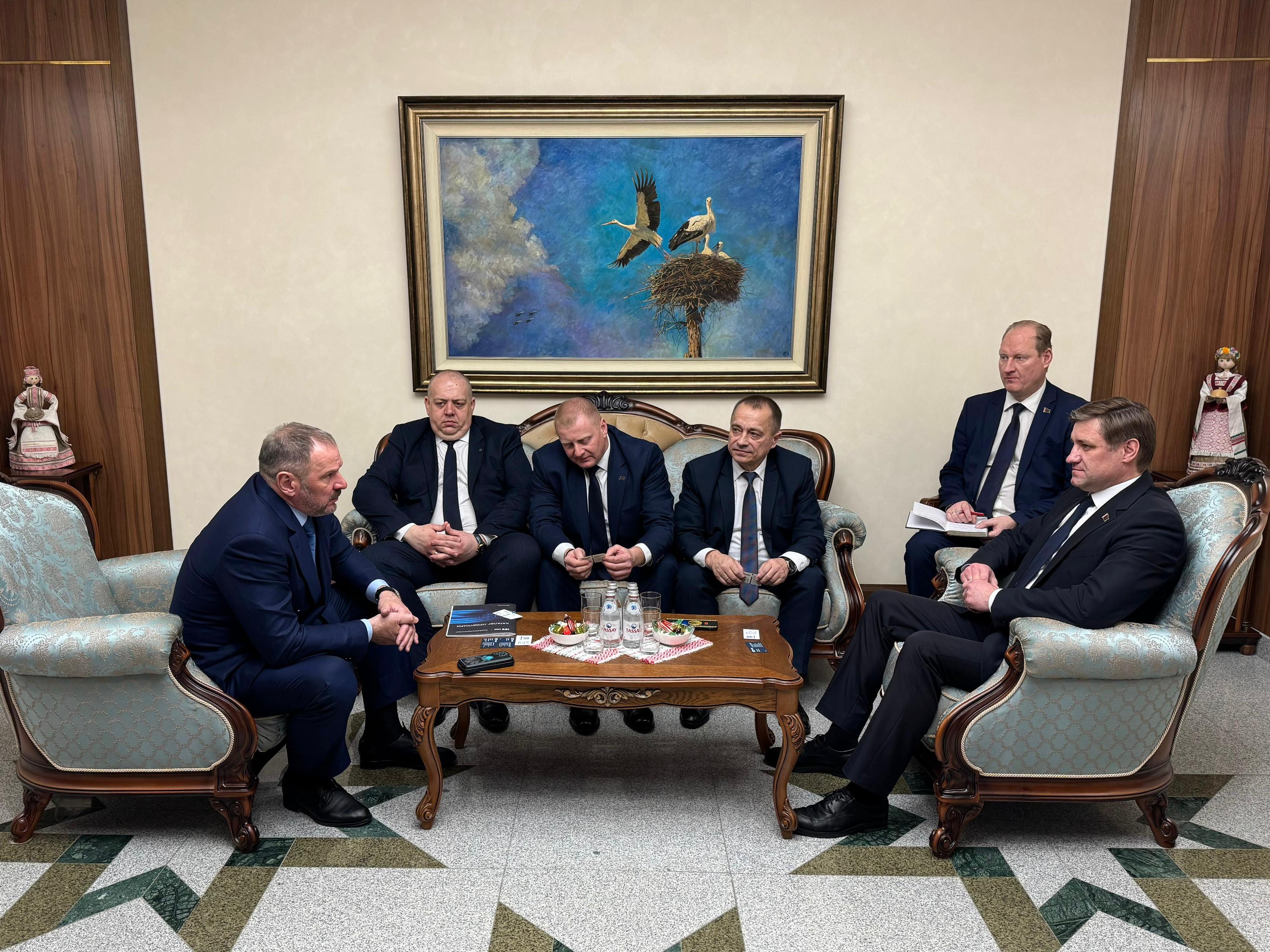 О встрече Посла Беларуси с делегацией СЗАО «МВЗ» и Railways Systems KZ