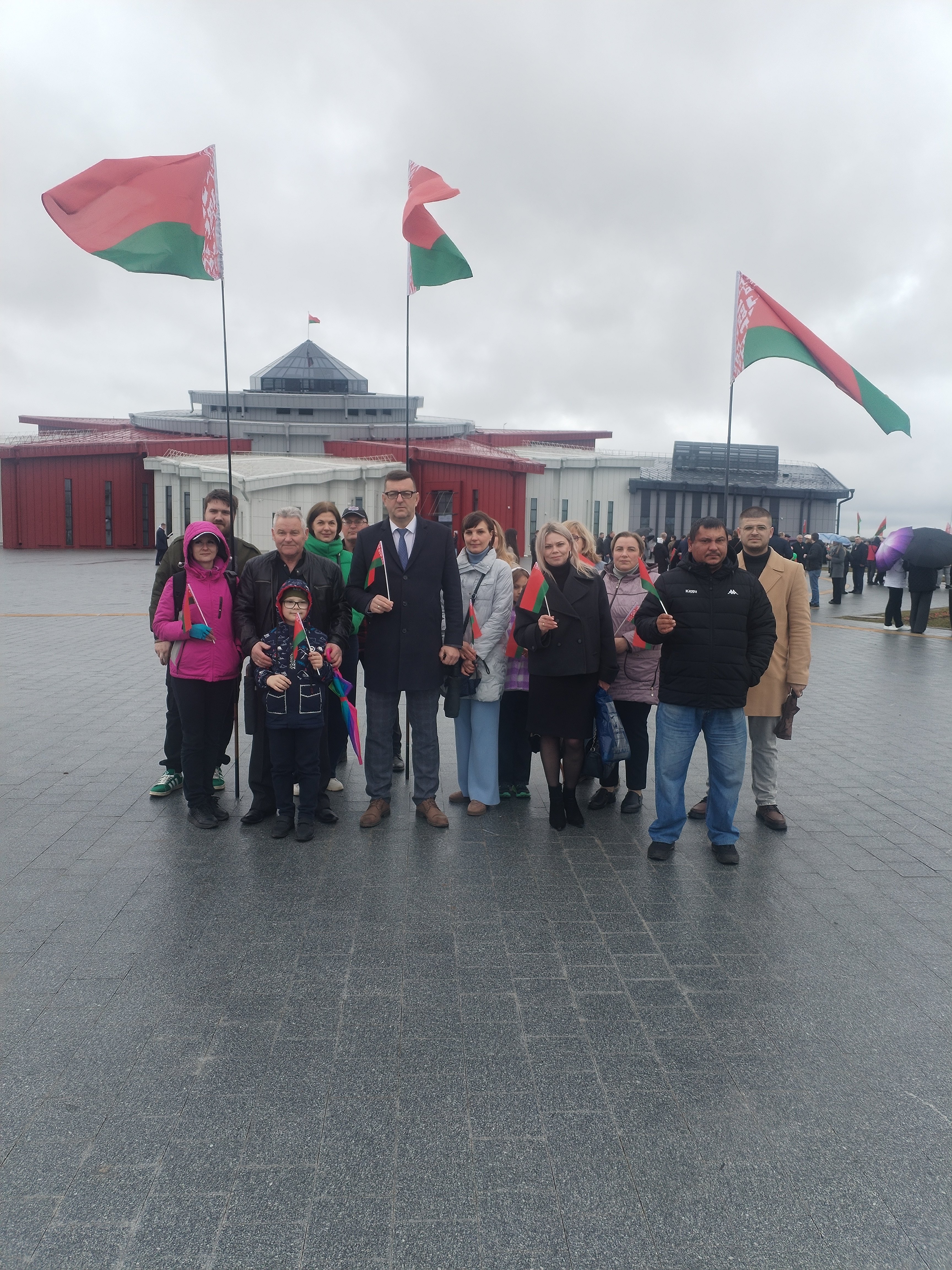 Торжественное мероприятие у Музея Славы Могилевщины